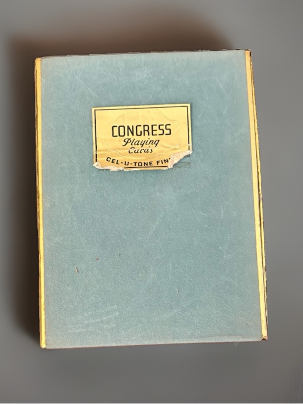 Vintage Congress 606 Double Deck Playing Cards Sealed Mughal Indian Art Velvet B
